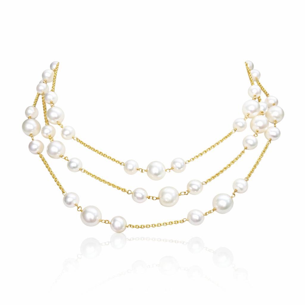 Pearl Layered Necklace