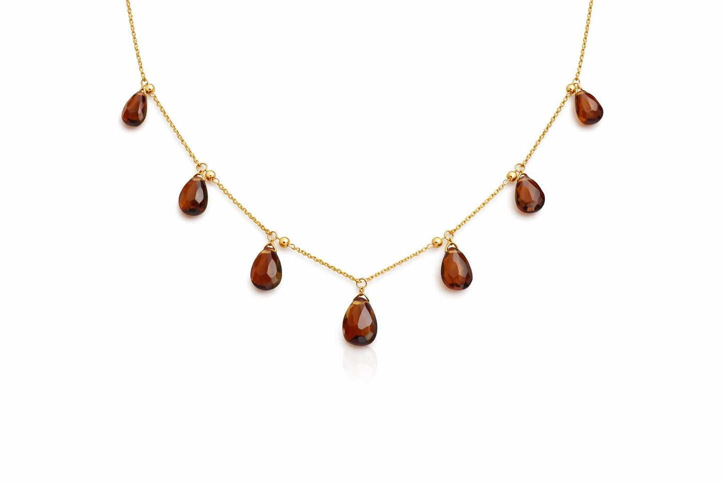 Beer Quartz Necklace
