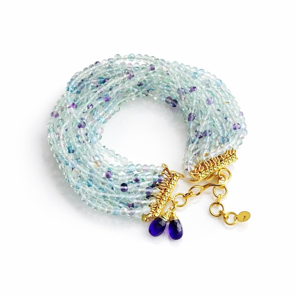 Fluorite Multi-Strand Bracelet