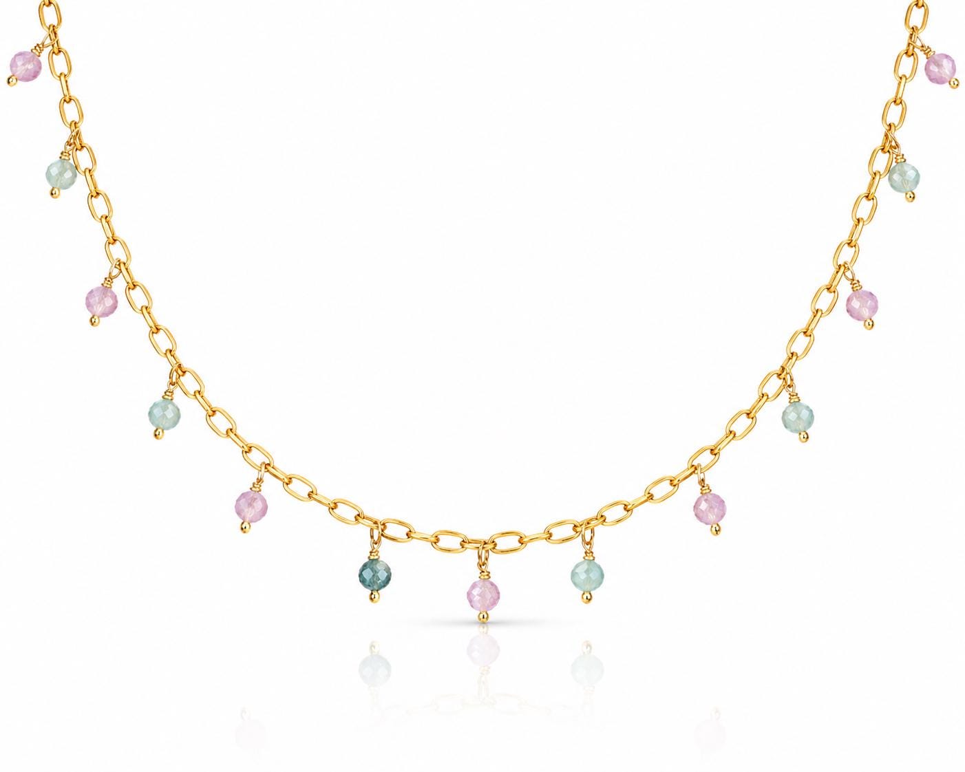 Dainty Tourmaline Necklace