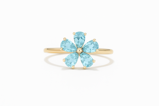 Sakura Ring - Blue