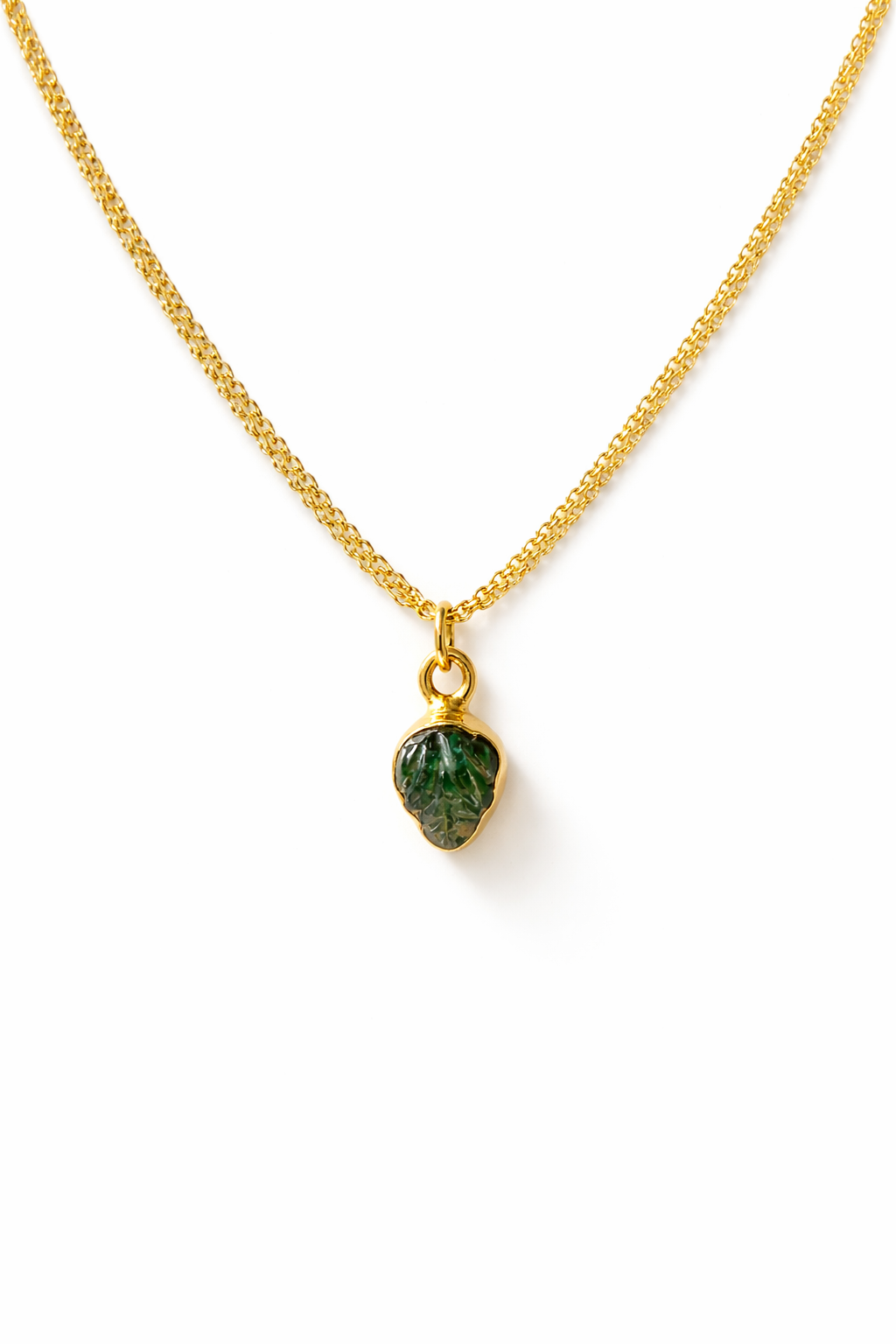 Emerald Carving Pendant