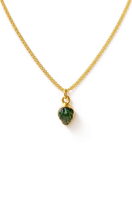 Emerald Carving Pendant