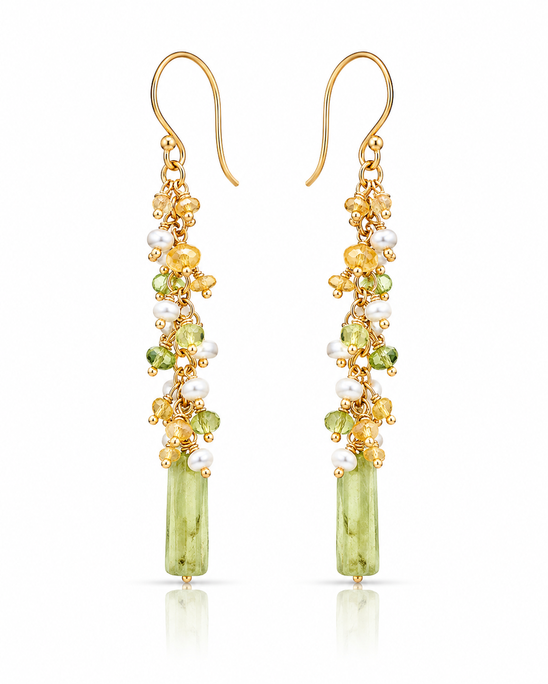 Sapphire Dangle Earrings