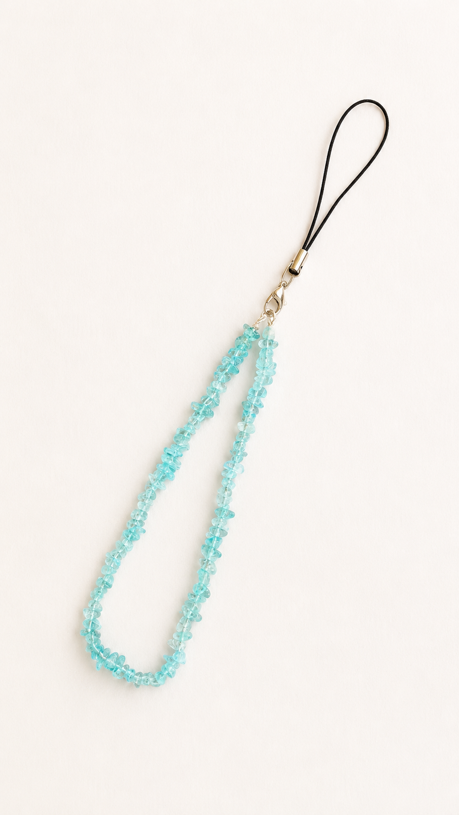 Raw Apatite Phone Charm