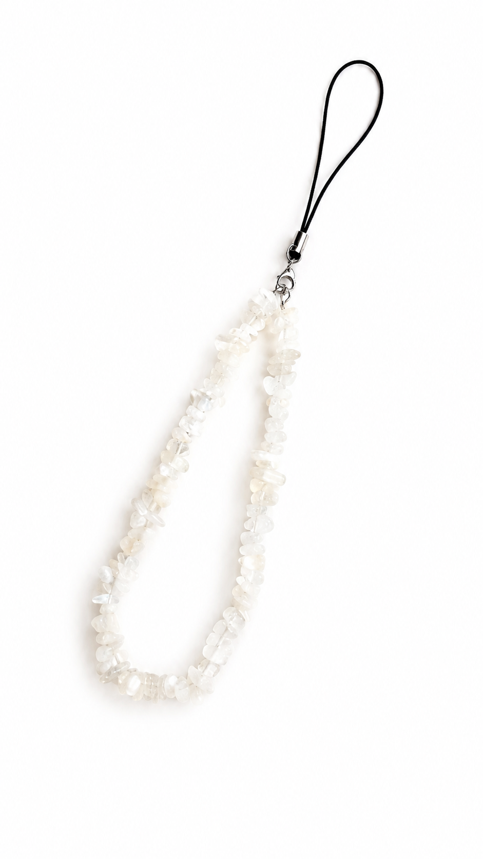 Raw Moonstone Phone Charm