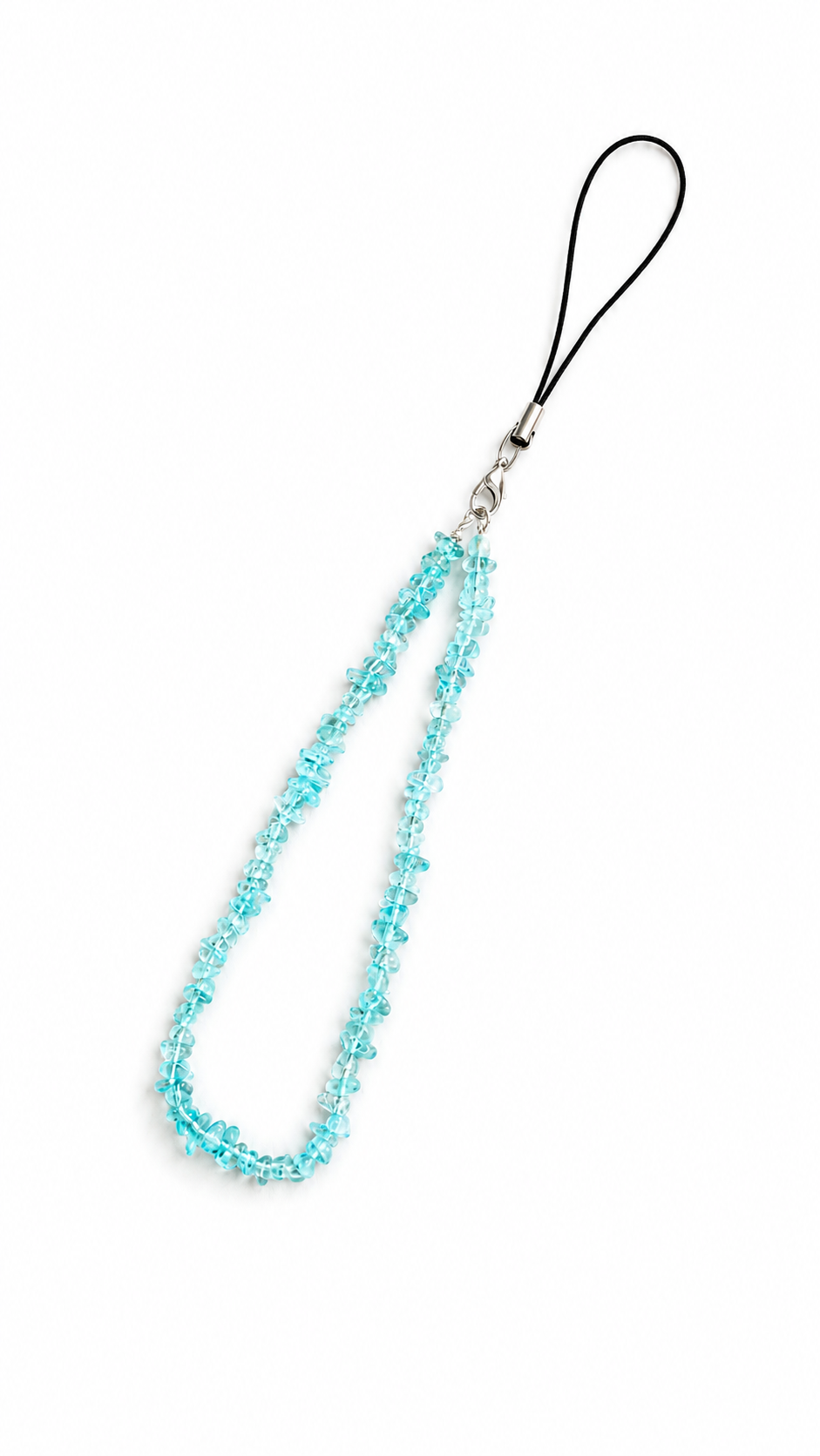 Raw Apatite Phone Charm