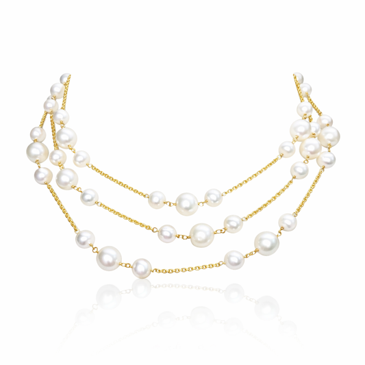 Pearl Layered Necklace