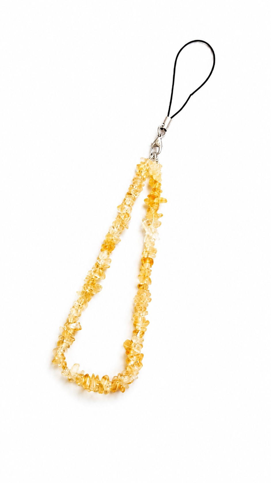 Raw Citrine Phone Charm