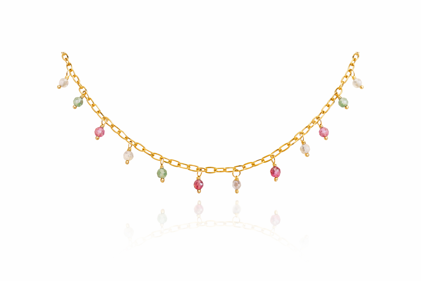 Dainty Tourmaline Necklace