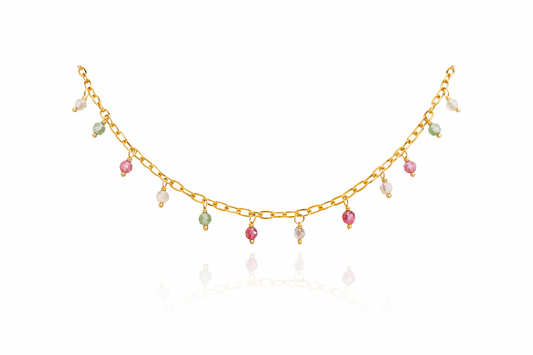 Dainty Tourmaline Necklace