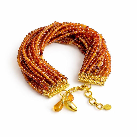Sunstone Multi-Strand Bracelet