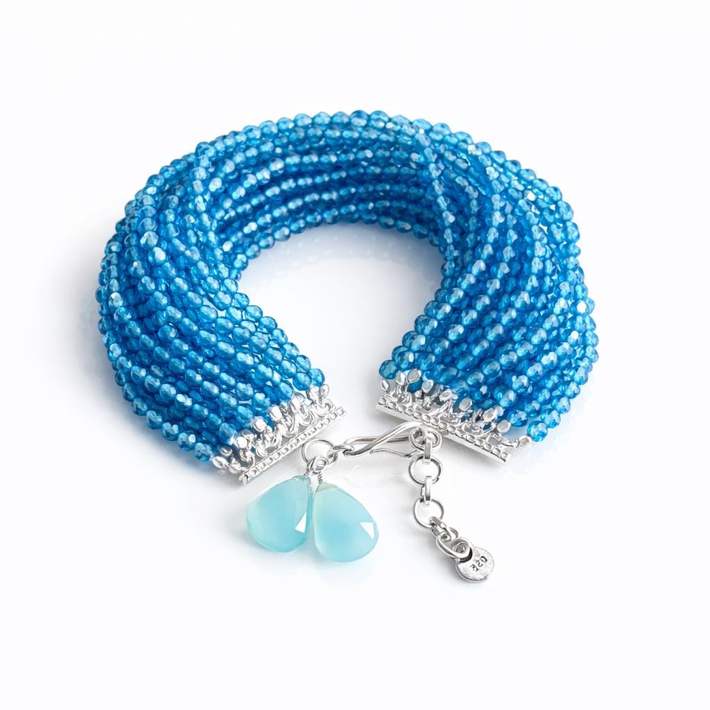 Apatite Multi-Strand Bracelet
