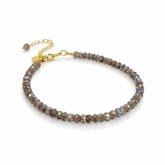 Labradorite Beaded Bracelet