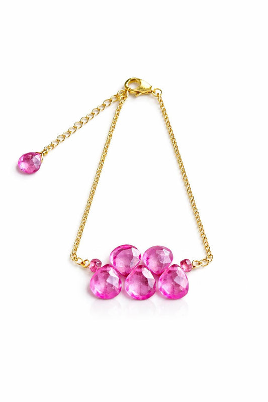 Pink Quartz Bracelet