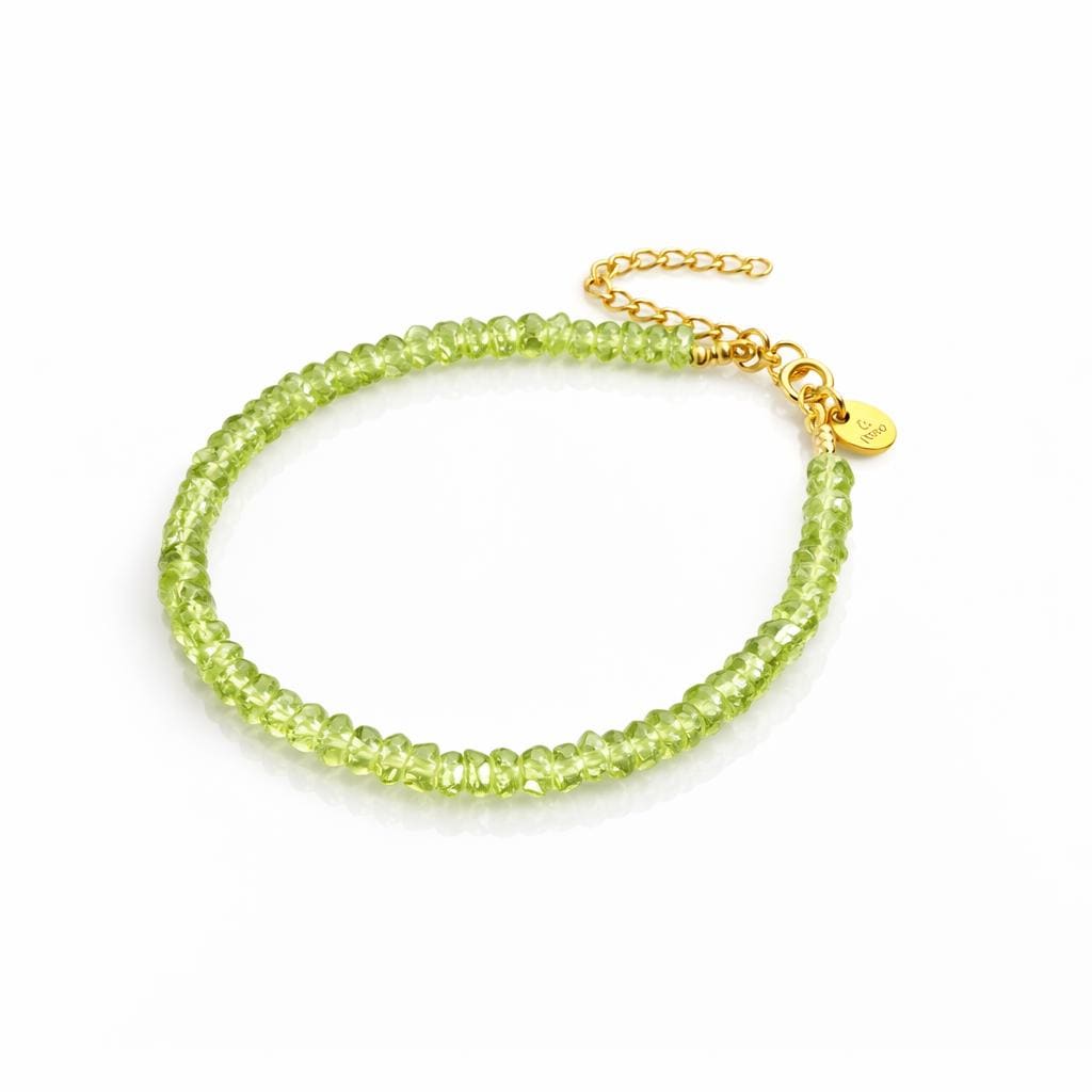 Peridot Beaded Bracelet