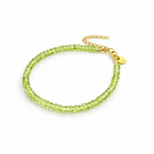 Peridot Beaded Bracelet