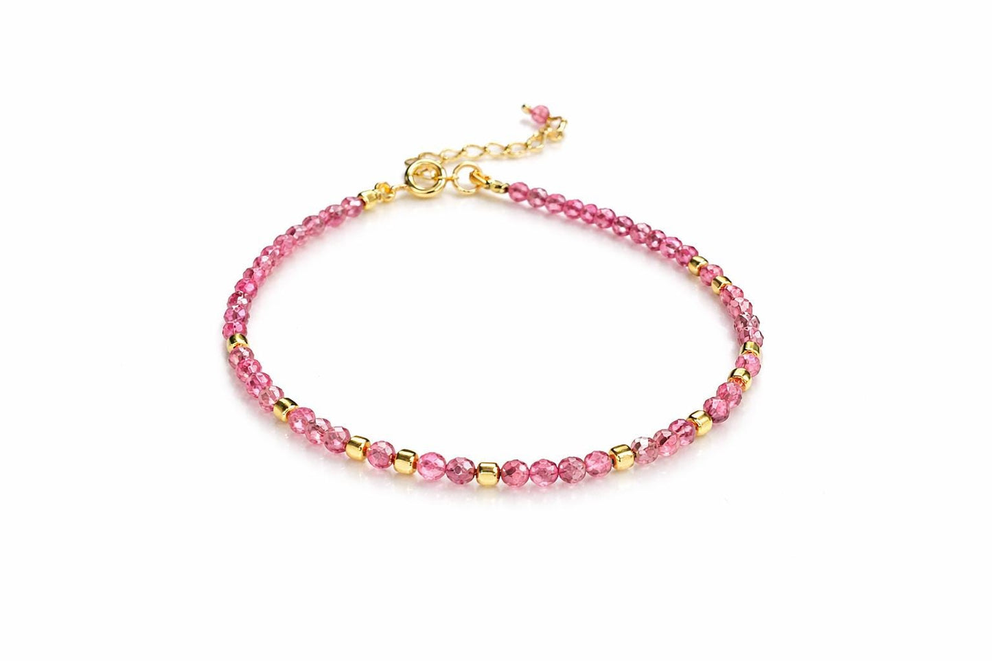 Pink Tourmaline Bracelet