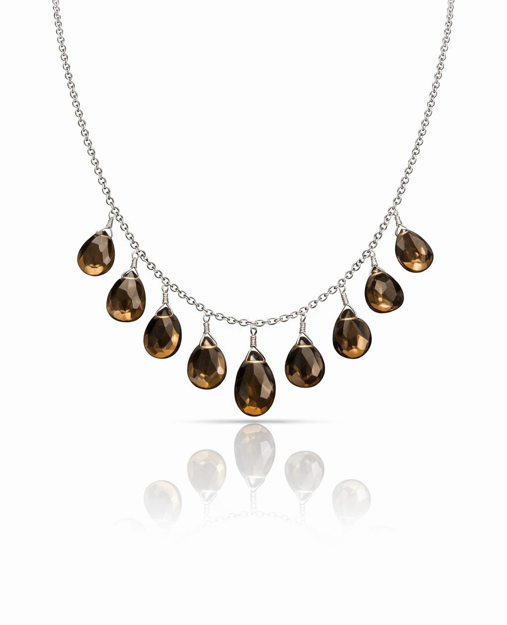 Beer Quartz Necklace