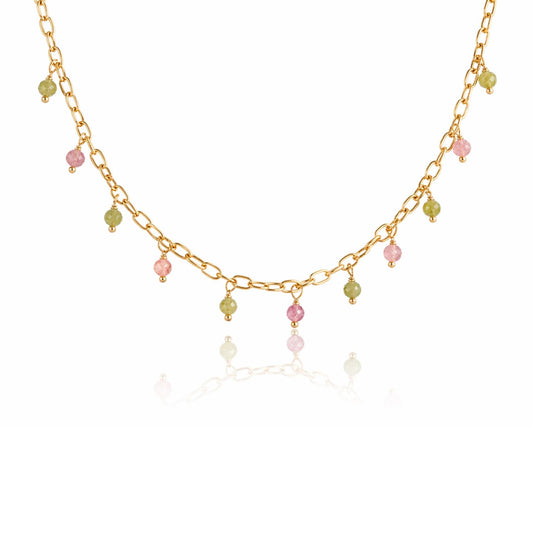 Dainty Tourmaline Necklace