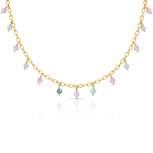 Dainty Tourmaline Necklace